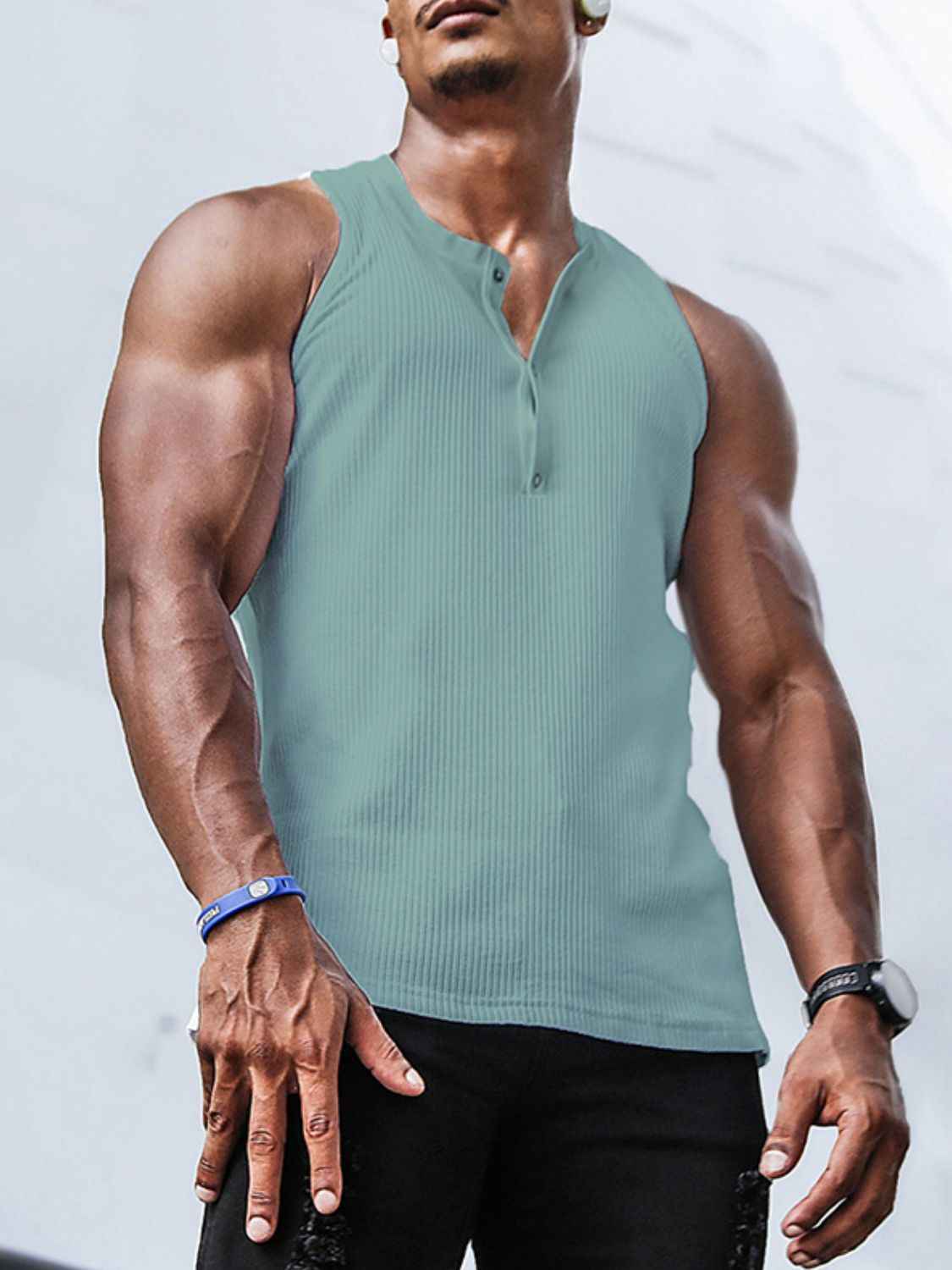 Men' Polo Tank - Damned Threads